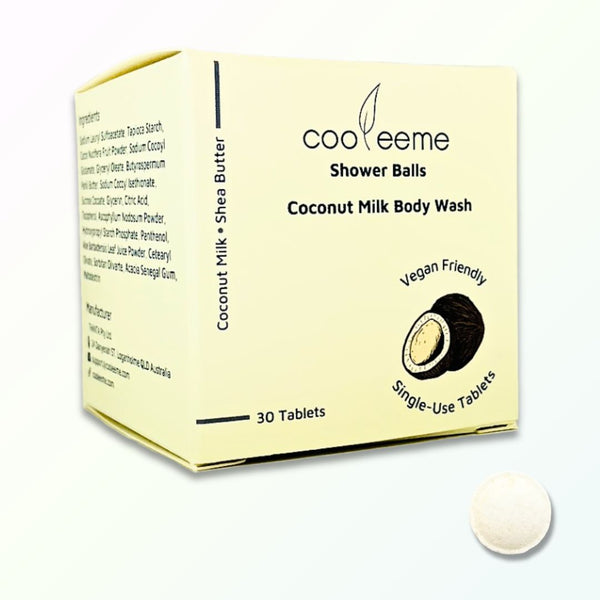 Gentle White Coconut Body Wash 30 Tablets